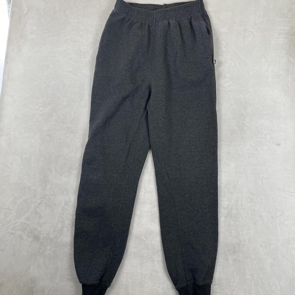Pro Club Sweatpants Mens 2XL Gray Fleece Joggers Elastic Waist Pockets Lounge